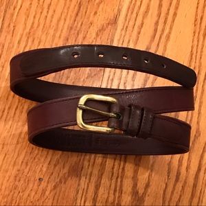 Coach 34” Leather Belt